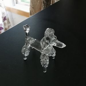 Set of 8 blown glass animals